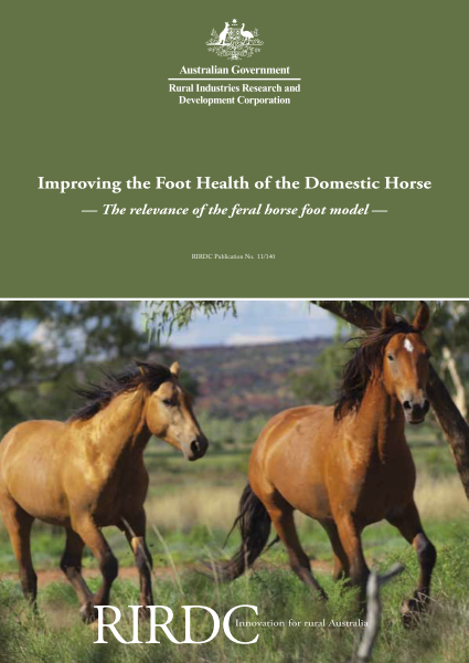 Improving the Foot Health of the Domestic Horse: The relevance of the feral horse foot model - image