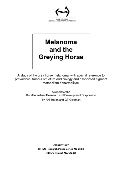 Melanoma and the Greying Horse - image