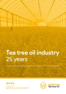 Fact sheet: Tea tree oil industry - 25 years - image
