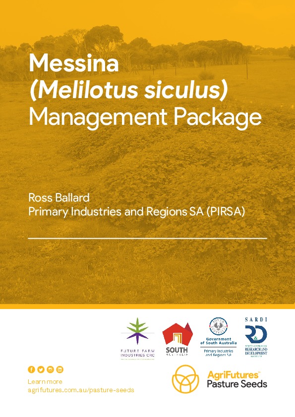 Messina (Melilotus siculus) Management Package - image