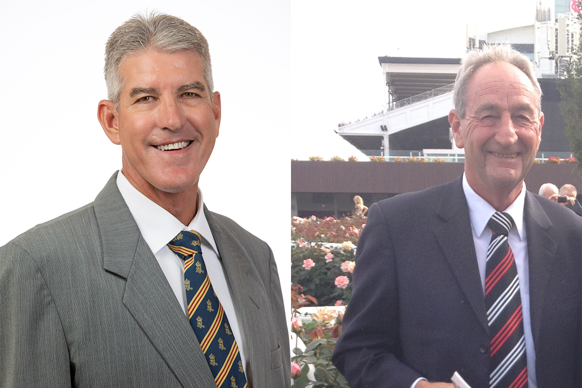 Michael Grieve and Mike Becker, AgriFutures Thoroughbred Horse Advisory Panel members