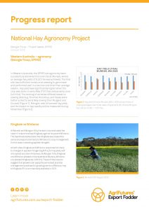 Progress report: National Hay Agronomy Project - image
