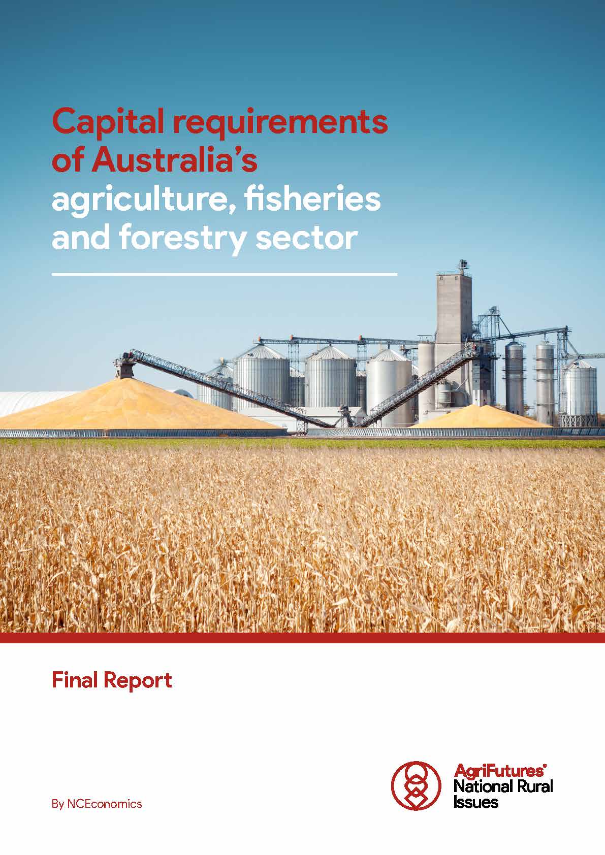 Capital requirements of Australia’s agriculture, fisheries and forestry sector - image