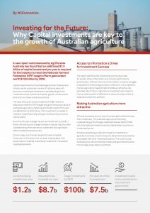 Final Report Summary - Investing for the Future: Why Capital investments are key to the growth of Australian agriculture - image