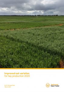 Final report: Improved oat varieties for hay production 2020 - image