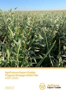 AgriFutures Export Fodder Program Strategic RD&E Plan (2021-2026) - image