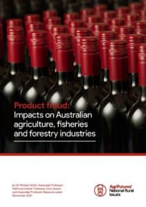 Product fraud: Impacts on Australian agriculture, fisheries and forestry industries - image