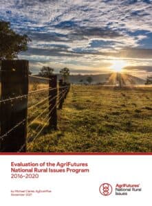 Evaluation of the AgriFutures National Rural Issues Program 2016-2020 - image