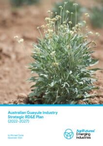 Australian Guayule Industry Strategic RD&E Plan - image
