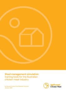 Shed management simulation training tools for the Australian chicken meat industry - image
