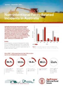 Non-intentional Farm-Related Incidents in Australia 2021 - image