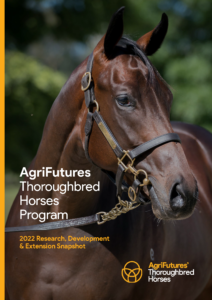 AgriFutures Thoroughbred Horses Program 2022 RD&E Snapshot - image