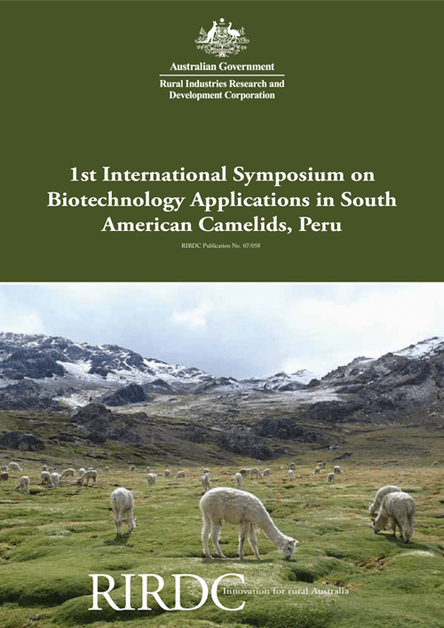 1st International Symposium on Biotechnology Applications in South American Camelids, Peru - image