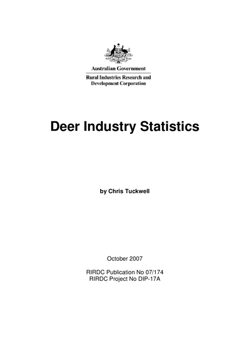 Deer Industry Statistics - image