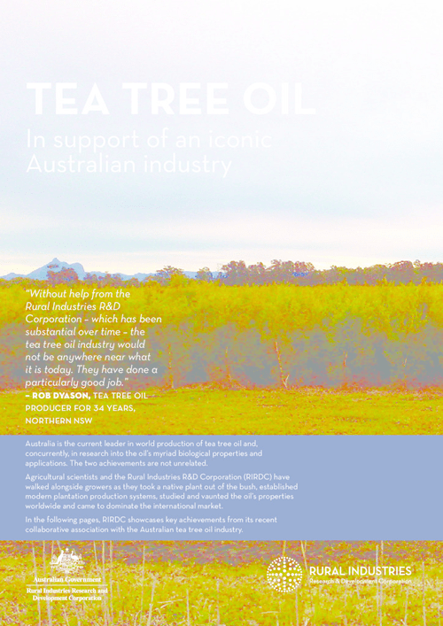 Tea Tree Oil: In support of an iconic Australian industry - image