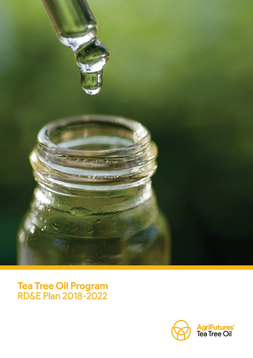 Tea Tree Oil Program RD&E Plan 2018–2022 - image